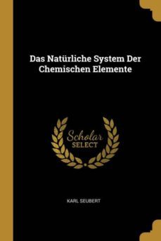 das naturliche system der chemischen elemente-9780270567977