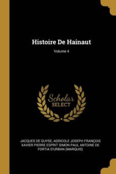 histoire de hainaut; volume 4-9780270839777