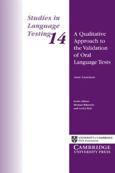 qualitative approach to the validation of oral language tests-9780521002677