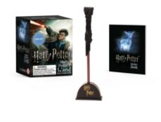 harry potter wizards wand with sticker book-running press-9780762459377
