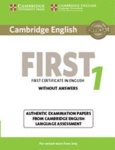 cambridge english first 1 for revised exam from 2015 student s book without answers-9781107668577