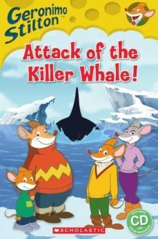 geronimo stilton: attack of the killer whale  (book + cd)-9781407170077