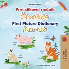 prvi picture dictionary ivotinje first picture dictionary animals (ebook)-kidkiddos books-9781834164977