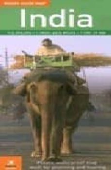 the rough guide map of india-9781843538677