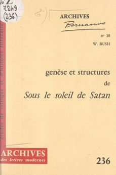 Imagen Principal de Genèse et structures de "Sous le soleil de Satan" d'après le manuscrit Bodmer