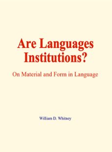 are languages institutions? (ebook)-elisee reclus-9782381113777