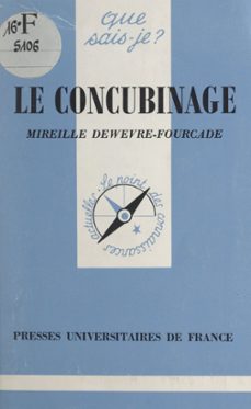 le concubinage-mireille dewevre-fourcade-9782705913977