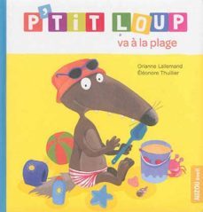 p tit loup va a la plage-9782733833377