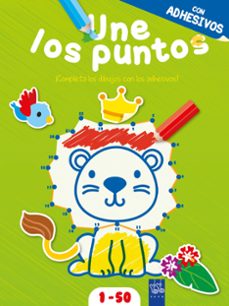 une los puntos con adhesivos. verde-9788408148777