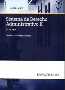 sistema de derecho administrativo ii-german fernandez farreres-9788410308077
