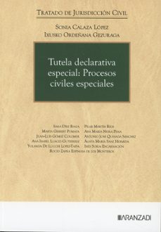 tutela declarativa especial: procesos civiles especiales-sonia calaza lopez-ixusko ordenana gezuraga-9788410856677