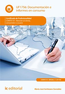documentacion e informes en consumo. comt0110 (ebook)-maria jose sorlozano gonzalez-9788411847384