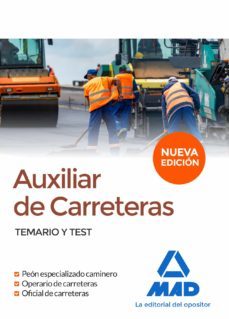 auxiliar de carreteras: temario y test-9788414214077