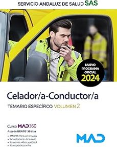 celador/a-conductor/a. temario especifico volumen 2 servicio andaluz de salud (sas)-9788414286777