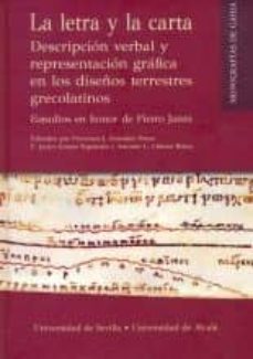 la letra y la carta-francisco jose gonzalez ponce-9788416599677