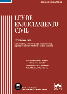 ley de enjuiciamiento civil: comentarios, concordancias, jurisprudencia, legislacion complementaria e indice analitico-jose antonio seijas quintana-9788418025877