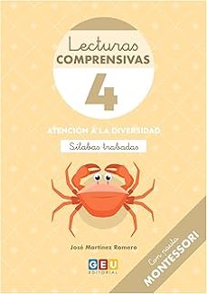 lecturas comprensivas 4 (pauta montessori)-jose martinez romero-9788419646477