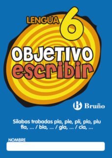 objetivo escribir 6-9788421665077