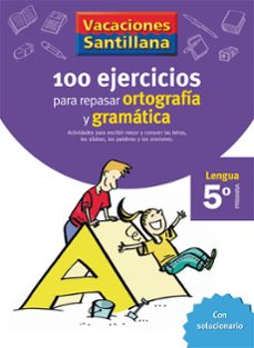 vacaciones gramatica y ortografia 5º educacion primaria-9788429407877