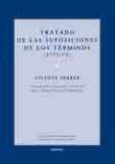 tratado de las suposiciones de los terminos (1371/72)-vicente ferrer-9788431327477