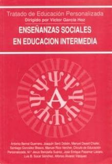 enseñanzas sociales en eduacion intermedia-9788432130977