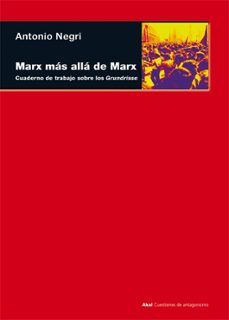 marx mas alla de marx-antonio negri-9788446011477