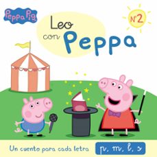 peppa pig. lectoescritura - leo con peppa. un cuento para cada letra: p, m, l, s (ebook)-9788448861414