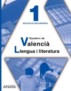 valencia: llengua i literatura 1 (quadern)-9788467800777