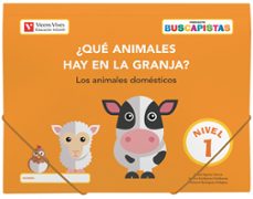 buscapistas. nivel 1. ¿qué animales hay en la granja? infantil 3 años ed 2020 mec-9788468242477