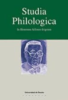 studia philologica: in honorem alfonso irigoien-9788474855777