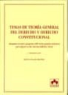 temas de teoria general del derecho y derecho constitucional (2ª ed.)-9788483420577