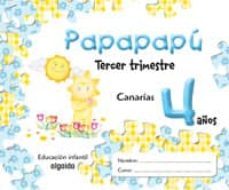 papapapu 4 años.  3º trimestre /canarias-9788484339977