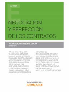 negociacion y perfeccion de los contratos-maria angeles parra lucan-9788490592977