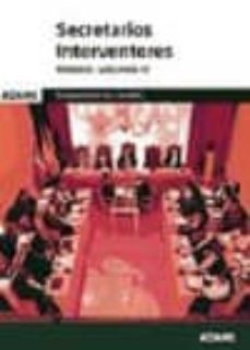secretarios interventores temario volumen iv-9788490843277