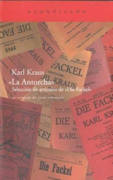 la antorcha: seleccion de articulos de die fackel-9788492649877