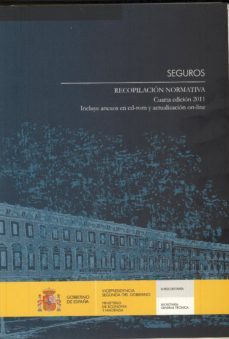 seguros recopilacion normativa, 2011 (4ª ed)-9788497202077