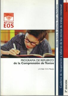 metodo eos: comprension de textos (6ª ed)-jesus garcia vidal-daniel gonzalez manjon-9788497271677