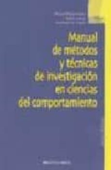 manual de metodos y tecnicas de investigacion en ciencias del com portamiento-andres catena-9788497422277