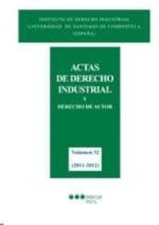 actas de derecho industrial y derecho de autor-9788497689977