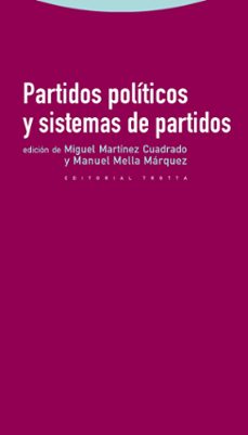 partidos politicos y sistemas de partidos-miguel martinez cuadrado-manuel mella marquez-9788498792577