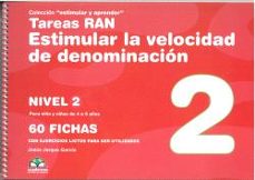 tareas ran. estimular la velocidad de denominacion - nivel 2-jesus jarque garcia-9788498964677