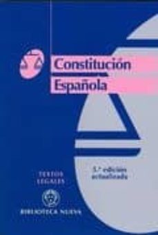 constitucion española (5ª ed.)-9788499400877
