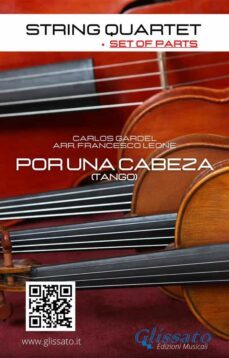 string quartet: por una cabeza (set of parts) (ebook)-9791222075877