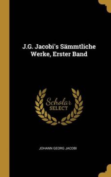 j.g. jacobis sammtliche werke, erster band-9780270312287