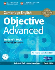 objective advanced student s book without answers with cd-rom 4th edition-9781107674387