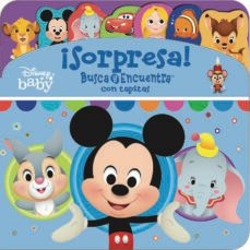 ¡sorpresa! busca y encuentra con tapitas disney baby-9781503768987