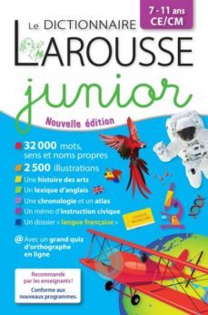 le dictionnaire larousse junior, 7-11 ans, ce-cm-9782035985187