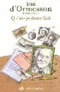 qu ai-je donc fait-9782221111987