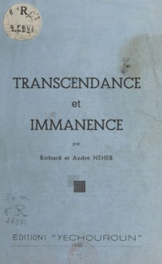 -andre neher-richard neher-9782307452287