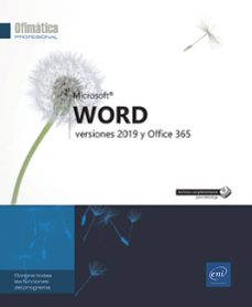 word: versiones 2019 y office 365-9782409020087